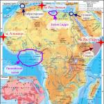 Африка: физико-географическое положение и исследование материка